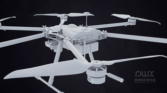 抛物线影视 skywalker X60无人机三维产品动画